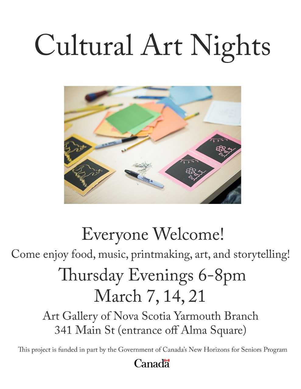 Culture Art nights coming up! | Friends of the Art Gallery of Nova ...